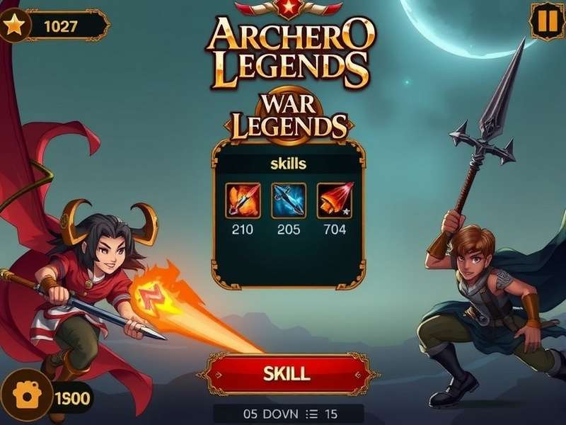 Archero War Legends gameplay screenshot